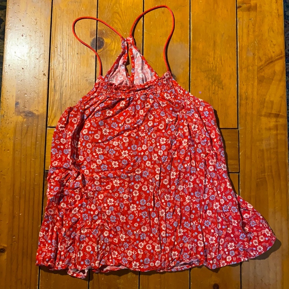 Flowy flowered top